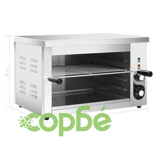 Електрически гастронорм грил саламандър, 3000 W, инокс ➤ топ цена ➤ sorbe.bg