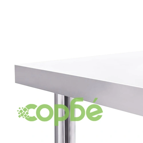 Кухненска работна маса, 80x60x85 см, неръждаема стомана ➤ топ цена ➤ sorbe.bg