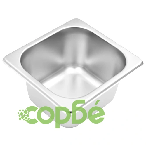 Гастронорм контейнер държач с 5 GN съда 1/6 неръждаема стомана  ➤ топ цена ➤ sorbe.bg