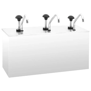 Диспенсър за сос от неръждаема стомана, 3 x 3,5 л