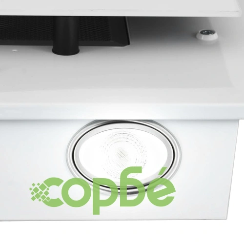 RGB абсорбатор, LED, 60 см, инокс и закалено стъкло ➤ топ цена ➤ sorbe.bg