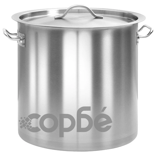 Тенджера, 27 л, 32x32 см, неръждаема стомана ➤ топ цена ➤ sorbe.bg