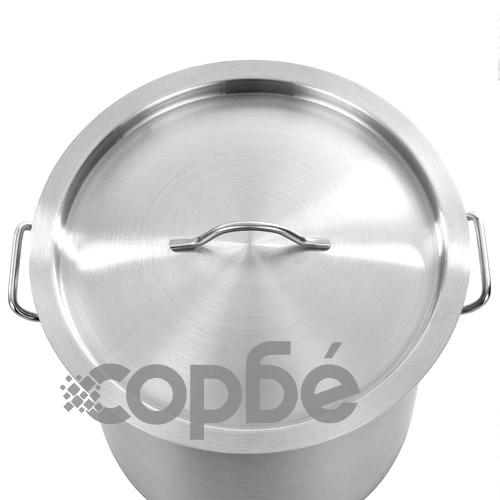 Тенджера, 27 л, 32x32 см, неръждаема стомана ➤ топ цена ➤ sorbe.bg