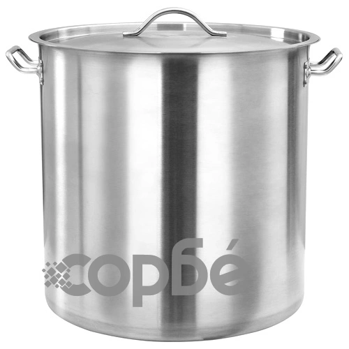 Тенджера, 50 л, 40x40 см, неръждаема стомана ➤ топ цена ➤ sorbe.bg