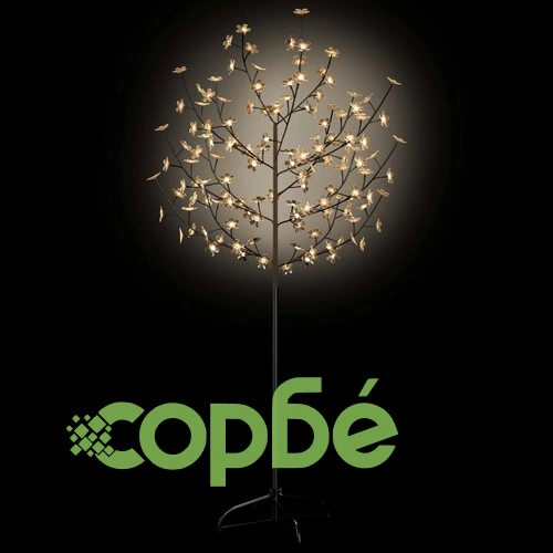 Коледно дърво, 120 LED топло бeли, разцъфнала череша, 150 см на топ цена от sorbe.bg Коледно дърво, 120 LED топло бeли, разцъфнала череша, 150 см ➤ топ цена ➤ sorbe.bg