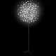 Коледно дърво, 200 LED студено бeли, разцъфнала череша, 180 см