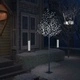 Коледно дърво, 600 LED студено бeли, разцъфнала череша, 300 см