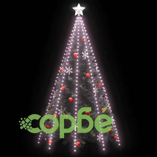 Коледни лампички мрежа с 400 LED 400 см ➤ топ цена ➤ sorbe.bg