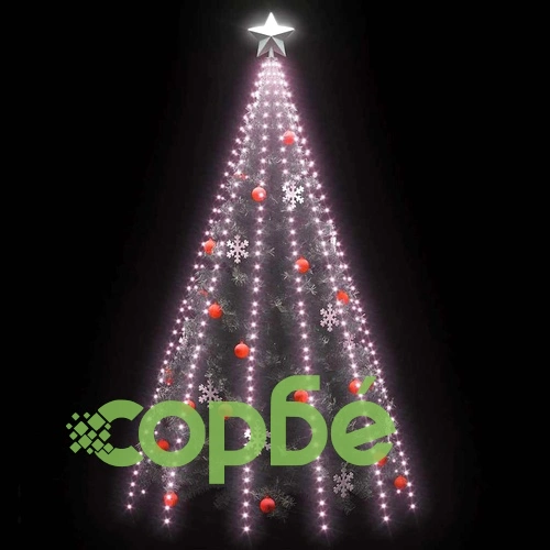 Коледни лампички мрежа с 500 LED 500 см на топ цена от sorbe.bg Коледни лампички мрежа с 500 LED 500 см ➤ топ цена ➤ sorbe.bg