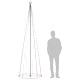 Коледна елха конус, 330 LED цветни, декорация, 100x300 см