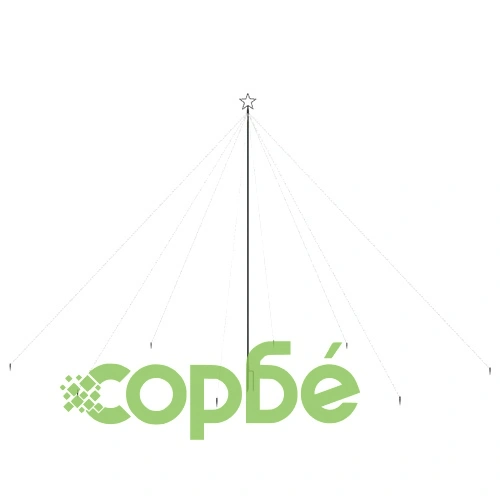 Коледна елха водопад за закрито и открито 800 LED 5 м ➤ топ цена ➤ sorbe.bg