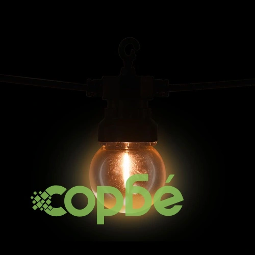 Градински парти лампички, 20 бр, кръгли, коледна украса, 23 м ➤ топ цена ➤ sorbe.bg