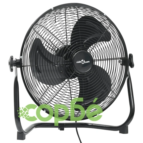 Наземен вентилатор, 3 скорости, 40 см, 42,5 W, черен ➤ топ цена ➤ sorbe.bg