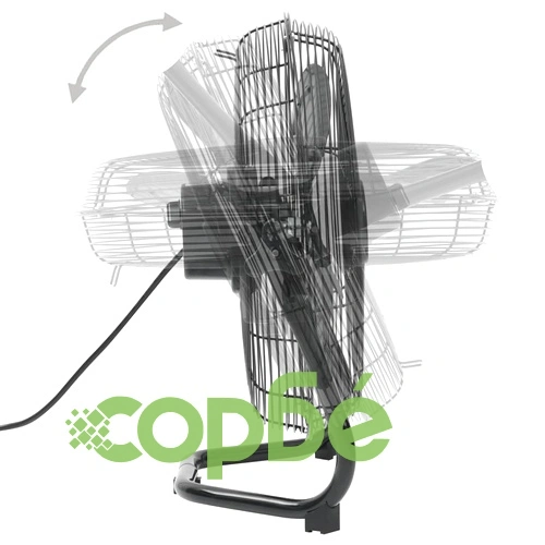 Наземен вентилатор, 3 скорости, 45 см, 60 W, черен ➤ топ цена ➤ sorbe.bg