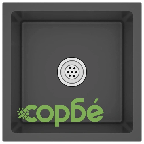 Ръчно изработена кухненска мивка, черна, неръждаема стомана ➤ топ цена ➤ sorbe.bg