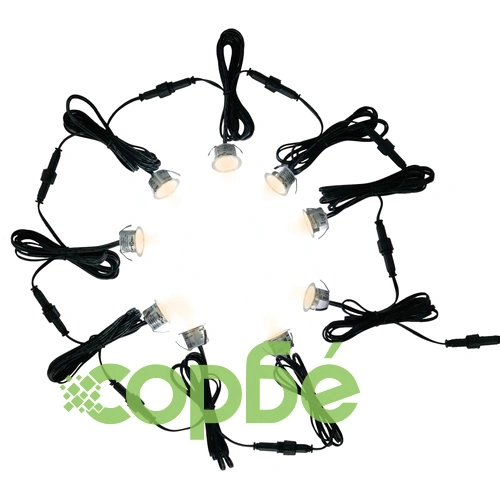 LED луни за вграждане в земя, 20 бр, топло бяло ➤ топ цена ➤ sorbe.bg