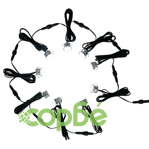 LED луни за вграждане в земя, 20 бр, студено бяло ➤ топ цена ➤ sorbe.bg