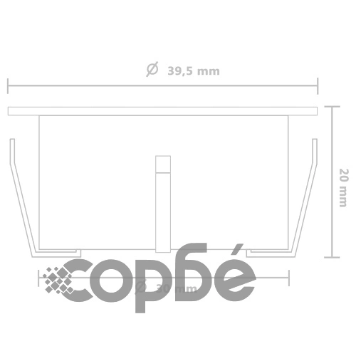 LED луни за вграждане в земя, 20 бр, студено бяло ➤ топ цена ➤ sorbe.bg