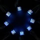 LED луни за вграждане в земя, 20 бр, сини