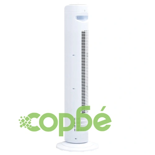 Колонен вентилатор, Φ24x80 см, бял ➤ топ цена ➤ sorbe.bg