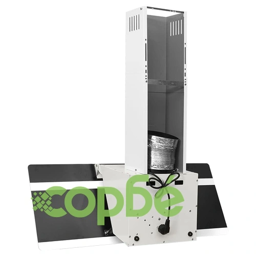 Стенен абсорбатор, 90 см, стомана и закалено стъкло, бял ➤ топ цена ➤ sorbe.bg