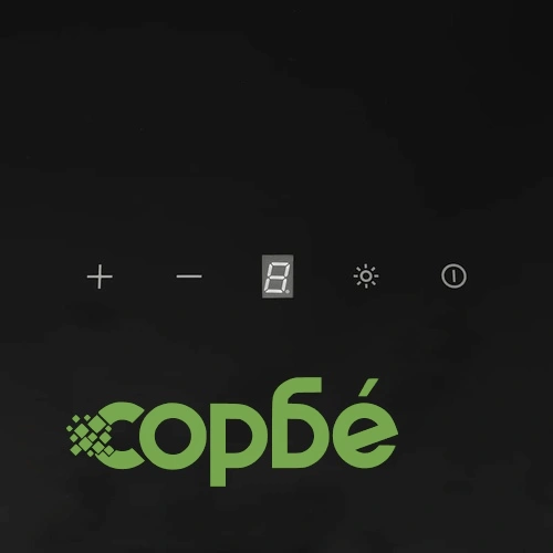 Стенен абсорбатор, 60 см, стомана и закалено стъкло, черен ➤ топ цена ➤ sorbe.bg