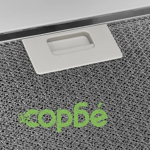 Стенен абсорбатор, 90 см, стомана и закалено стъкло, бял ➤ топ цена ➤ sorbe.bg