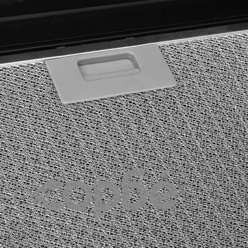 Стенен абсорбатор, 60 см, инокс и закалено стъкло, черен ➤ топ цена ➤ sorbe.bg