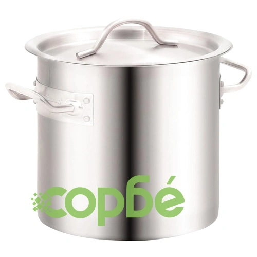 Комплект тенджери от 3 части 50/21/6 л, неръждаема стомана ➤ топ цена ➤ sorbe.bg