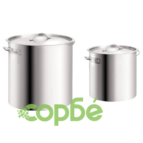 Комплект тенджери от 2 части 71/36 л неръждаема стомана ➤ топ цена ➤ sorbe.bg