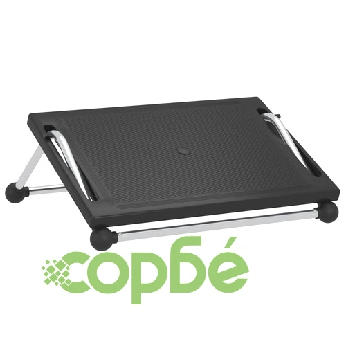 Поставка за крака, черна, 45x40x13,5 см ➤ топ цена ➤ sorbe.bg