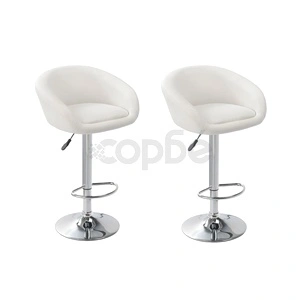 Бар стол Далас, бял - 2 бр.