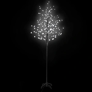 Дърво с черешови цветчета, LED бяла светлина, 180 см.