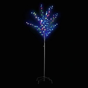 LED дърво с многоцветна трептяща светлина 180см