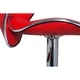 Бар табуретки, 2 бр, червени, изкуствена кожа