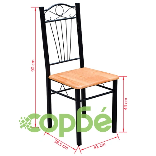 Трапезна маса с 4 стола в светлокафяво ➤ топ цена ➤ sorbe.bg