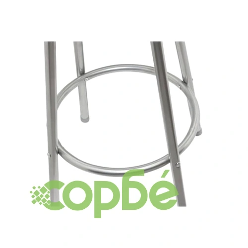 Бар табуретки, 2 бр, черни, изкуствена кожа  ➤ топ цена ➤ sorbe.bg