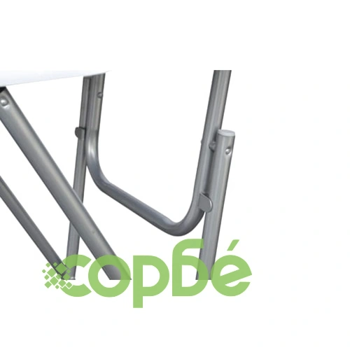 Комплект бар маси с МДФ плот, 4 броя, бял  ➤ топ цена ➤ sorbe.bg