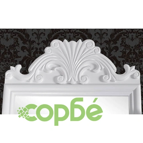 Тоалетка с регулируемо правоъгълно огледало, МДФ  ➤ топ цена ➤ sorbe.bg