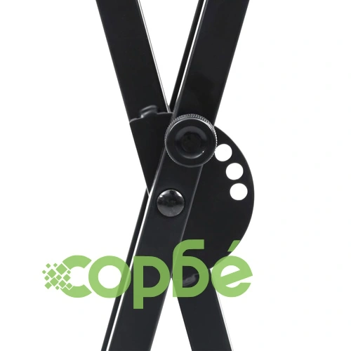 Комплект двойна стойка за кийборд и табуретка в черно ➤ топ цена ➤ sorbe.bg