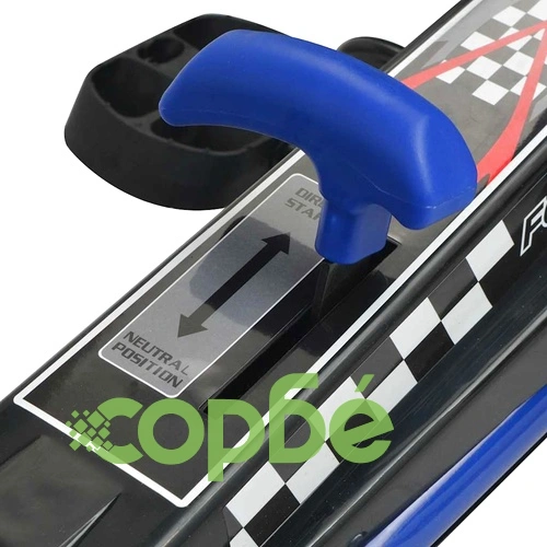 Детски картинг с педали, с регулируема седалка, син ➤ топ цена ➤ sorbe.bg