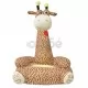 Плюшен детски стол Жираф кафяв 