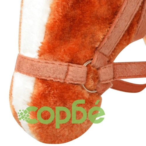 Плюшено детско конче за яздене, кафяво, XXL ➤ топ цена ➤ sorbe.bg