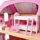 3-етажна къща за кукли, 60 x 30 x 90 см, дърво