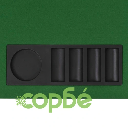 Сгъваем покер плот за маса за 8 играчи, правоъгълен, зелен ➤ топ цена ➤ sorbe.bg