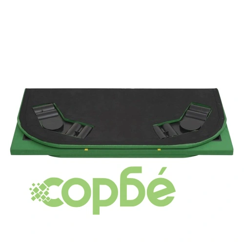 Сгъваем покер плот за маса за 8 играчи, правоъгълен, зелен ➤ топ цена ➤ sorbe.bg