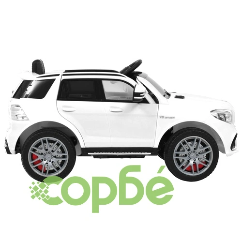 Детска кола Mercedes Benz GLE63S пластмаса бяла ➤ топ цена ➤ sorbe.bg