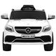 Детска кола Mercedes Benz GLE63S пластмаса бяла