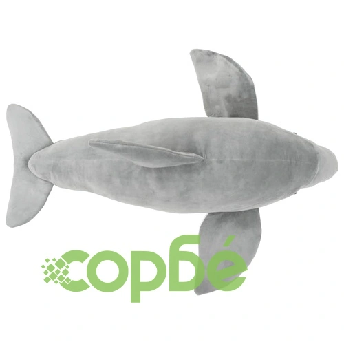 Плюшена играчка делфин, сива ➤ топ цена ➤ sorbe.bg