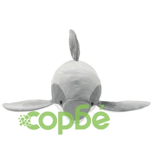 Плюшена играчка делфин, сива ➤ топ цена ➤ sorbe.bg